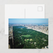 Retro Central Park Postkarte (Vorne/Hinten)