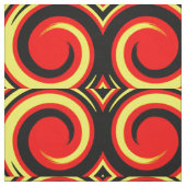 Retro Cfarbene Drehung Abstrakte Kunst Stoff (Muster)