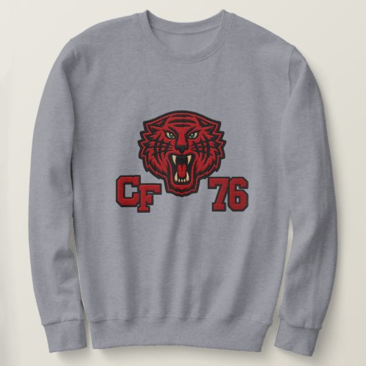 Retro-CFHS-Letterman-Sweatshirt Sweatshirt (Design vorne)