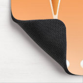 Retro Champagne Mousepad (Ecke)