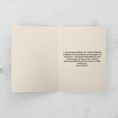 Retro Champagne Toast Neujahr Gruß Karte (Innenseite)