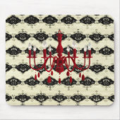 Retro Chandelier Glamour ~ Mousepad (Vorne)