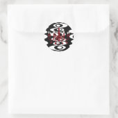 Retro Chandelier ~ Stickers (Tasche)