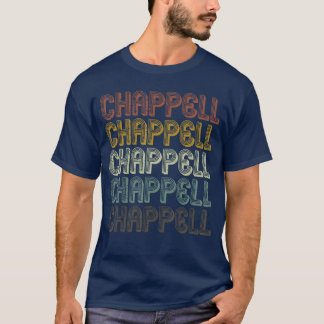 Retro Chappell Vorname Personalisiert Chappell Vi T-Shirt
