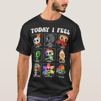 Retro-Charakter Niedlich Vintage-Cartoon-Spiel 90e T-Shirt
