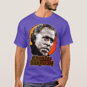 Retro Charles Bukowski Tribut T-Shirt