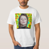 Retro charlotte de witte T-Shirt (Vorderseite)