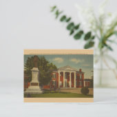 Retro Charlottesville Ziviles Kriegsdenkmal Postka Postkarte (Stehend Vorderseite)