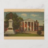 Retro Charlottesville Ziviles Kriegsdenkmal Postka Postkarte (Vorderseite)
