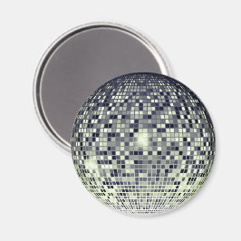 Retro Charm and Funky Rhythms - Vintager Disco Bal Magnet