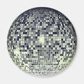 Retro Charm and Funky Rhythms - Vintager Disco Bal Magnet (Vorne)