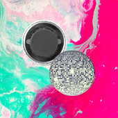 Retro Charm and Funky Rhythms - Vintager Disco Bal Magnet