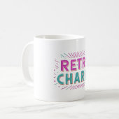 Retro Charme Kaffeetasse (Vorderseite Links)