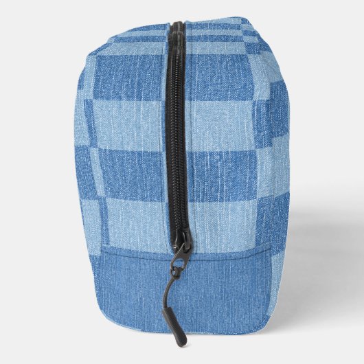 Retro Checked Fade Waschbeutel (Rechts)