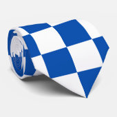 Retro Checked Krawatte (Gerollt)