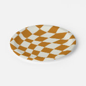 Retro-Checker-Paper-Teller Pappteller (Schrägansicht)