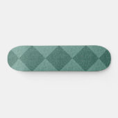 RETRO CHECKERBOARD BLAUE Skateboard (Horizontal)