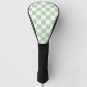 Retro-Checkerboard Golf Headcover (Vorderseite)