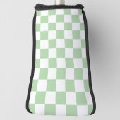 Retro-Checkerboard Golf Headcover (Rotieren 90)