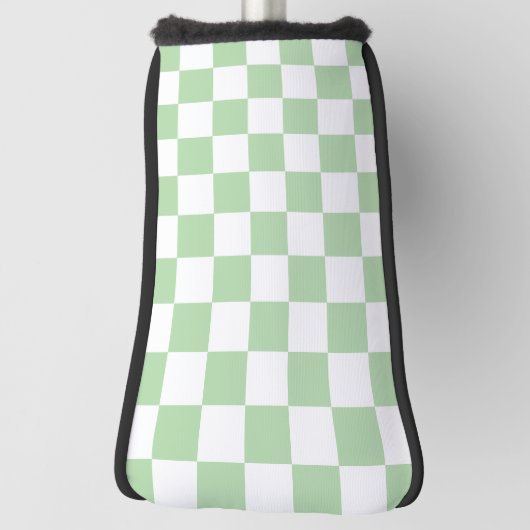 Retro-Checkerboard Golf Headcover (Rotieren 90)