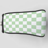 Retro-Checkerboard Golf Headcover (Vorderseite)