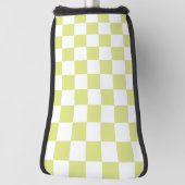 Retro-Checkerboard Golf Headcover (Rotieren 90)