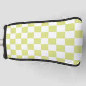 Retro-Checkerboard Golf Headcover (Vorderseite)