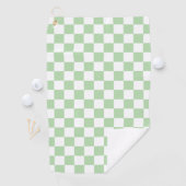 Retro-Checkerboard Golfhandtuch (Insitu)
