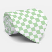 Retro-Checkerboard Krawatte (Gerollt)
