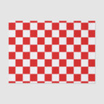 Retro Checkerboard Schachbrett Board Red Christmas Seidenpapier<br><div class="desc">Retro Checkerboard Schachbrett Board Red Weihnachtsgeschenk Tissue Papier!</div>