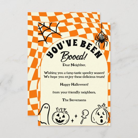 Retro-Checkerboard Sie erhalten eine Startkarte Dankeskarte (Vorne/Hinten)