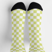 Retro-Checkerboard Socken (Oben)