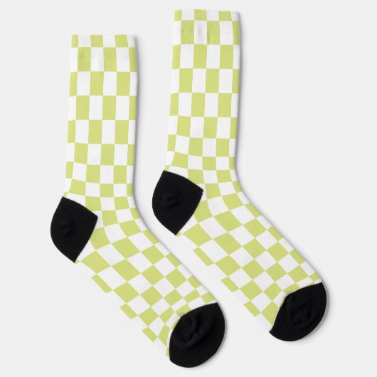 Retro-Checkerboard Socken (Rechts)