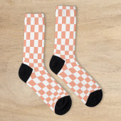 Retro-Checkerboard Socken