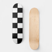 RETRO CHECKERBOARD VINTAGES Skateboard (Vorderseite)