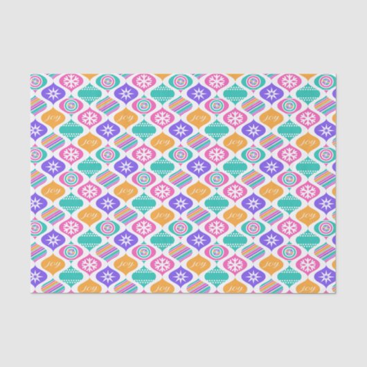 Retro Cheer (Joy Pop) Seidenpapier (Vorderseite)