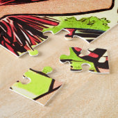 Retro Cheerleader Comic Puzzle (Seite)