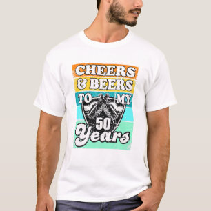 Retro-Cheers und -Biere T-Shirt