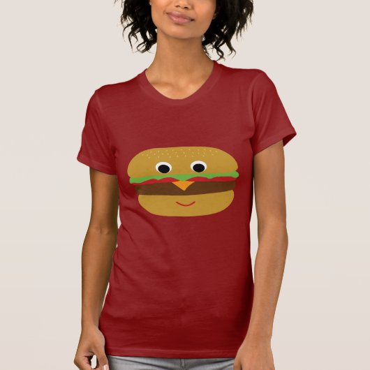 Retro Cheeseburger T-Shirt (Vorderseite)