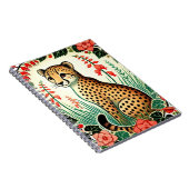 Retro Cheetah Notizblock (Rechte Seite)