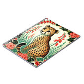 Retro Cheetah Notizblock (Linke Seite)