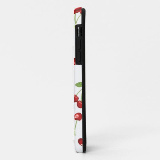 Retro Cherries Case-Mate iPhone Hülle (Hinten/Links)