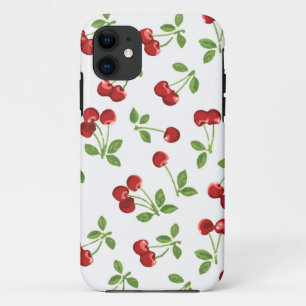Retro Cherries Case-Mate iPhone Hülle