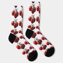 Retro Cherries frisch gepflückt Socken