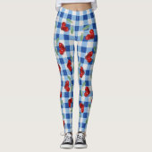 Retro Cherries Leggings (Vorderseite)