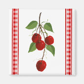 Retro Cherries Magnet (Vorne)