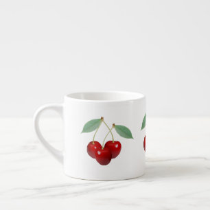 Retro Cherries Spezielle Tasse