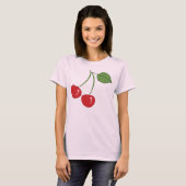 Retro Cherries T-Shirt (Vorne ganz)