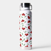Retro Cherries Trinkflasche (Rückseite)