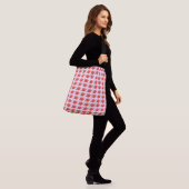Retro Cherry Apple Typ Tragetaschen Mit Langen Trägern (Am Model)